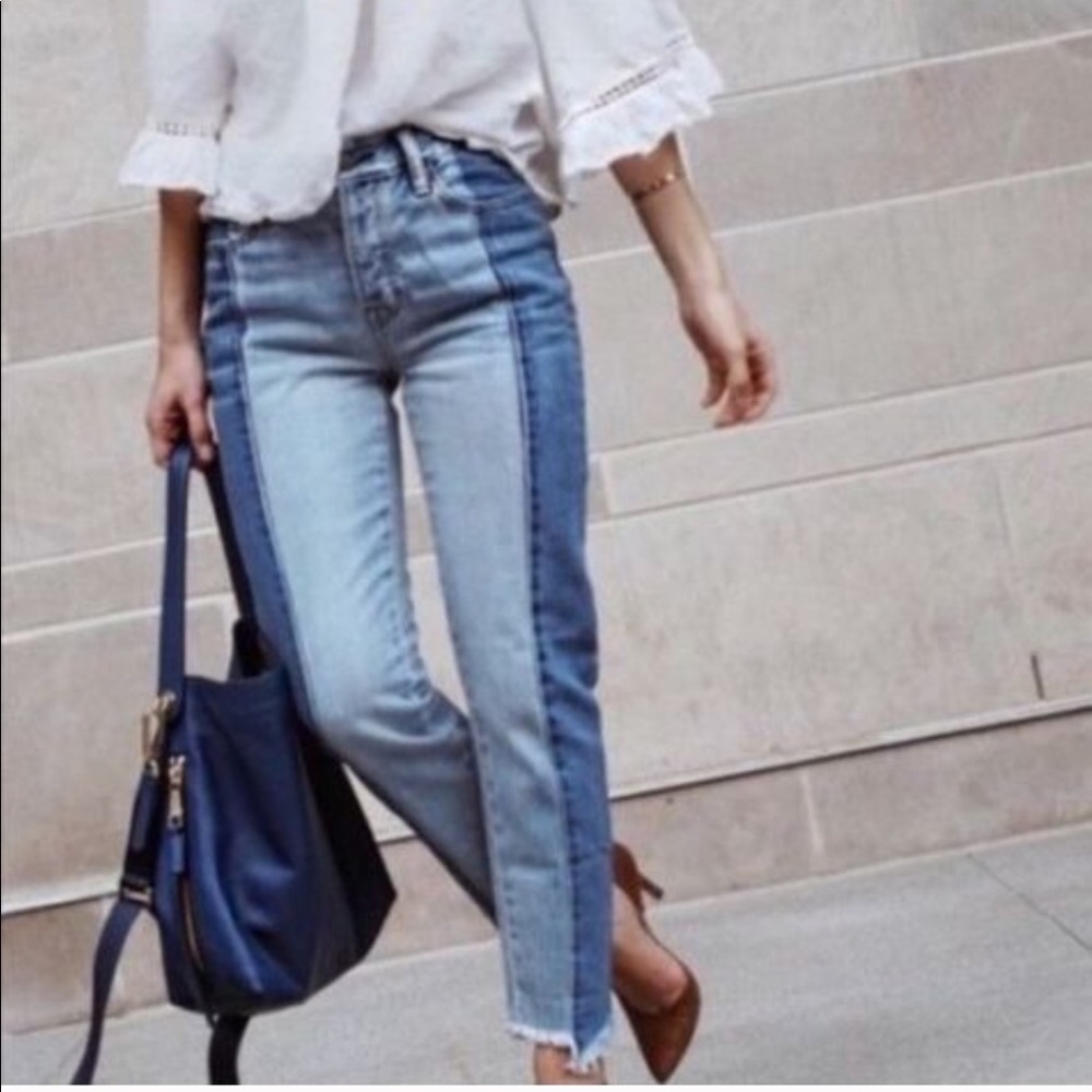 AE NWT two-toned vintage jeans